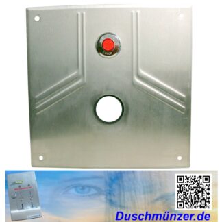 Edelstahl Blech AQUA Dusche mit präziser Verarbeitung