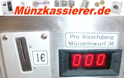 Münzkassierer Verkaufsautomat Waschmaschine